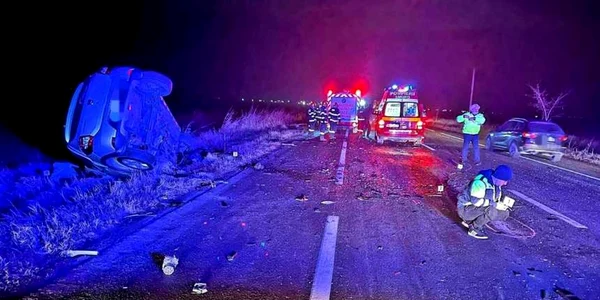 accident ialomita 14 ianuarie 2022 foto isu ialomita