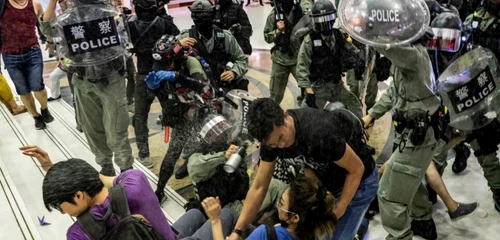 Violente la Hong Kong China 3 noiembrie 2019 FOTO Guliver / Getty Images / Anthony Kwan