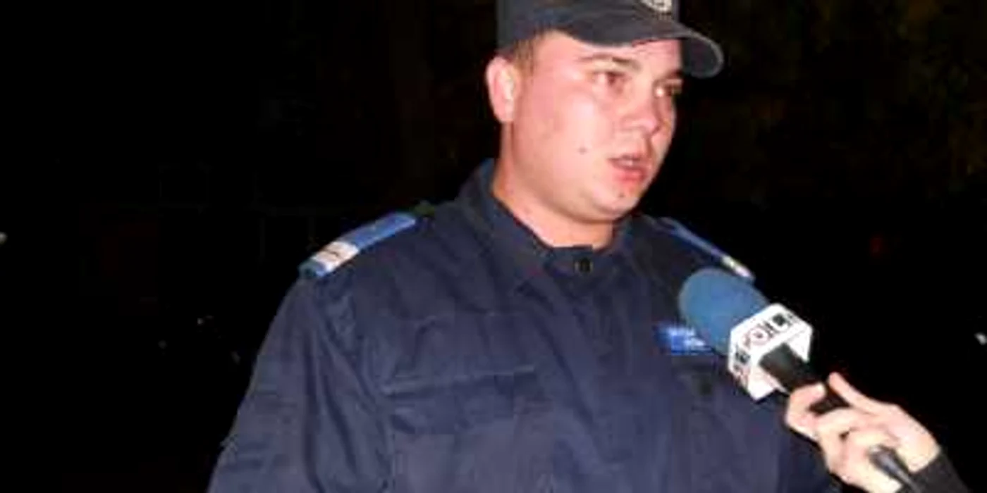 Florin Valentin Voicu, jandarmul care l-a salvat pe bărbat