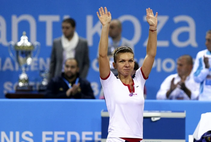 Simona Halep are toate şansele să fie numită sportiva anului 2013 FOTO Reuters