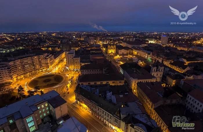 Fotografii nocturne din drona Eye in the Sky