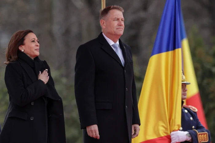 Vicepresedinte Statele Unite ale Americii Kamala Harris Klaus Iohannis FOTO Inquam Photos / Octav Ganea