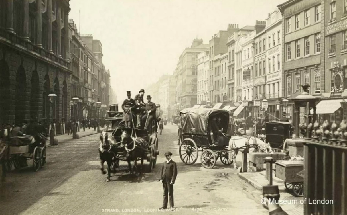Londra, la finele secolului al XIX-lea, când a trecut prin cea mai mare transformare urbană FOTO; Foreign Policy/Museum of London