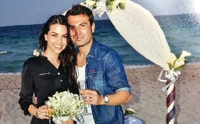 Adrian Mutu şi Sandra Bachici s-au căsătorit pe 1 ianuarieFoto: Arhiva personală