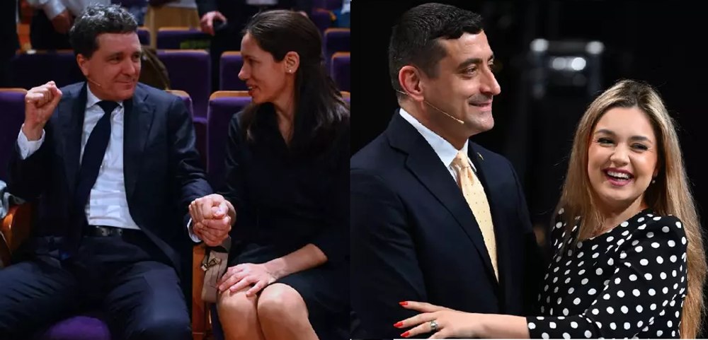 Tandrețe și tensiune în culise: cum au fost încurajați George Simion și Nicușor Dan de partenerele lor înainte de dezbatere