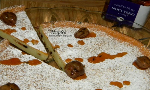 tarta cu ricotta si dulceata de nuci verzi poza 10 jpeg