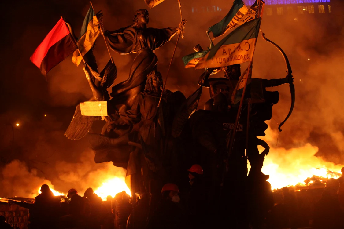 Euromaidanul a apropiat Ucraina de Occident. FOTO Profimedia