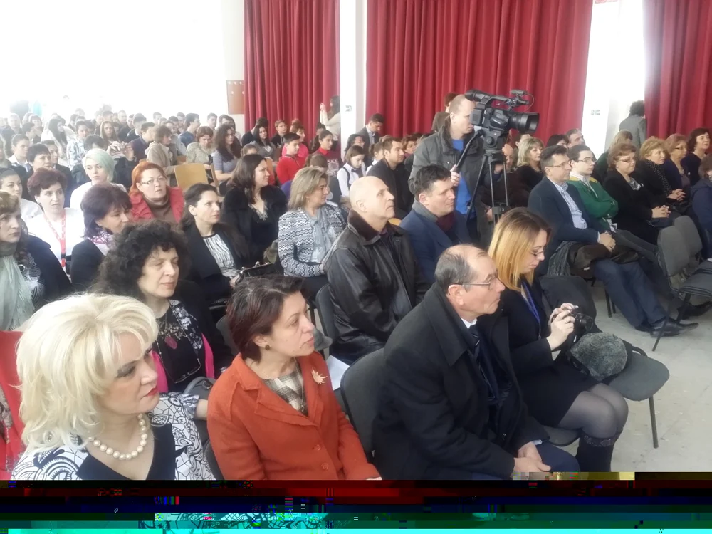 La eveniment au participat şi numeroase cadre didactice FOTO Gabriela Caracaş