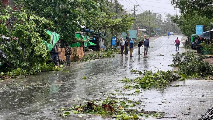 Ciclonul a lovit în Myanmar FOTO: Facebook/Dr. Sosa