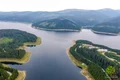 Stațiunea Vidra Voineasa din județul Vâlcea panoramă aeriană Foto Apa și prietenii săi 