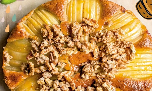 tory de pere cu nuci caramelizate jpg