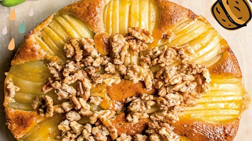 tory de pere cu nuci caramelizate jpg