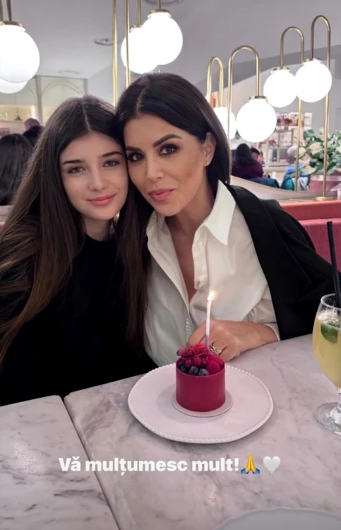 Simona Pătruleasa, alături de fiica ei, Ingrid / Foto: Instagram