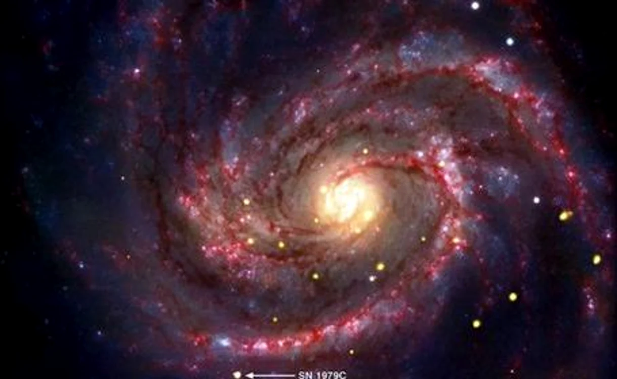 
    Supernova care ar putea găzdui cea mai tânără gaură neagră din proximitatea noastră cosmică - FOTO: nasa.gov  