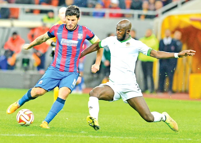 
    Cristi Tănase  va încerca să-i  învingă pe cei de  la Dinamo KievFoto: Răzvan Păsărică  