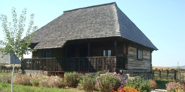 Casa din Sarmizegetusa la Muzeul Golesti foto Muzeul Golesti jpg