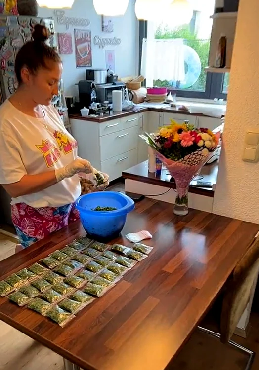 Roxana, românca din Germania / foto: Social media