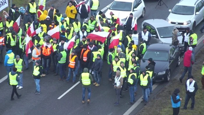 foto grevă fermieri polonezi