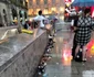 În urma paradei au rămas o mulțime de gunoaie Foto Adevărul jpeg