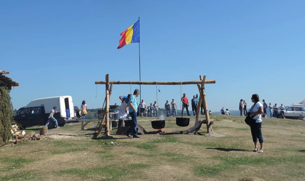 Răvășitul oilor, Runcu, Dâmbovița. FOTO Comuna Runcu / Facebook