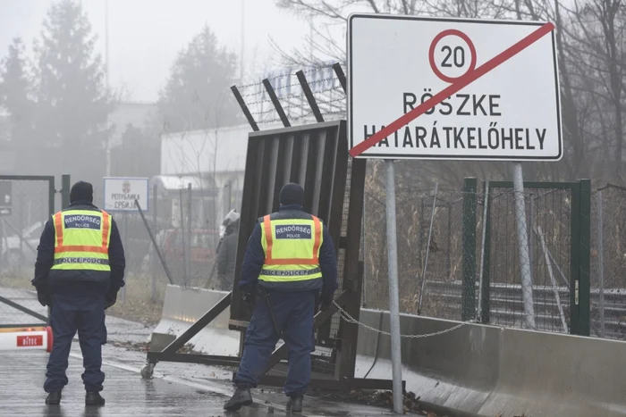 Graniţa Roszke, Ungaria - Horgos, SerbiaFOTO EPA-EFE