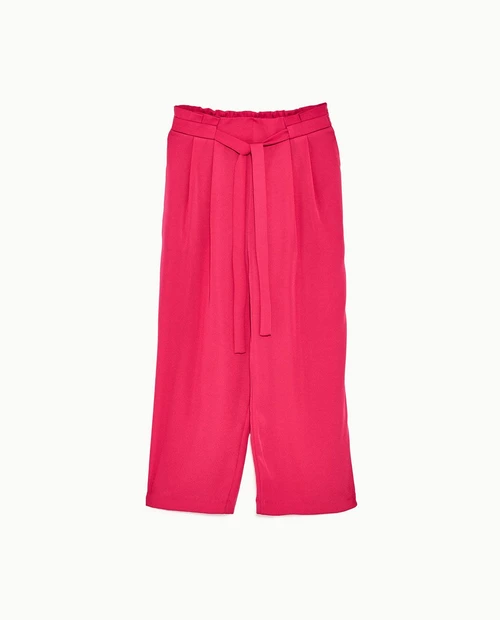 Pantaloni corai, Zara, 99,90 lei jpg jpeg