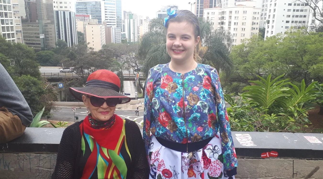 
    Lorelai şi mama Vio au ajuns pentru prima dată în Brazilia  