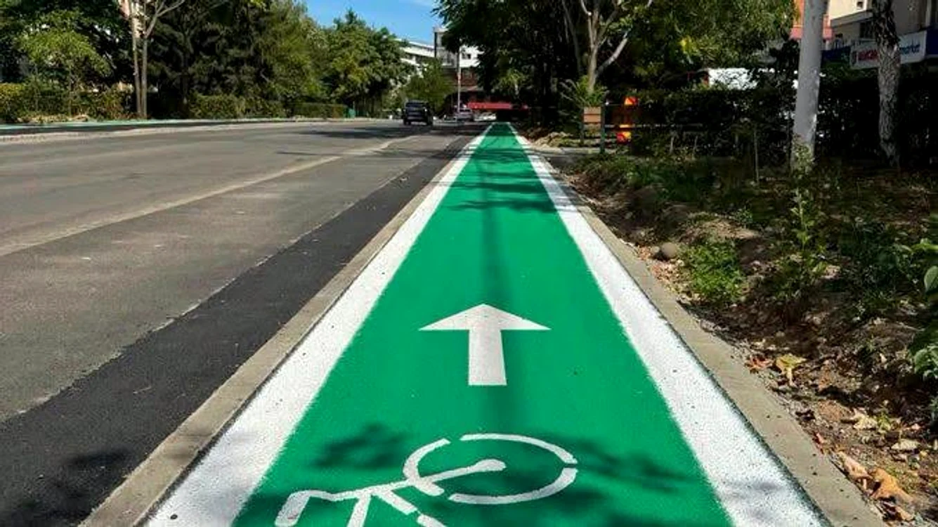 Pistă de biciclete la Baia Mare