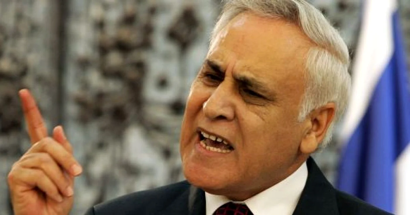 Moshe Katsav , fost preşedinte al Israelului