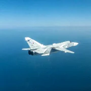 Su 24 rusesc interceptat deasupra Mării Negre Foto Fortele Aeriene Romane