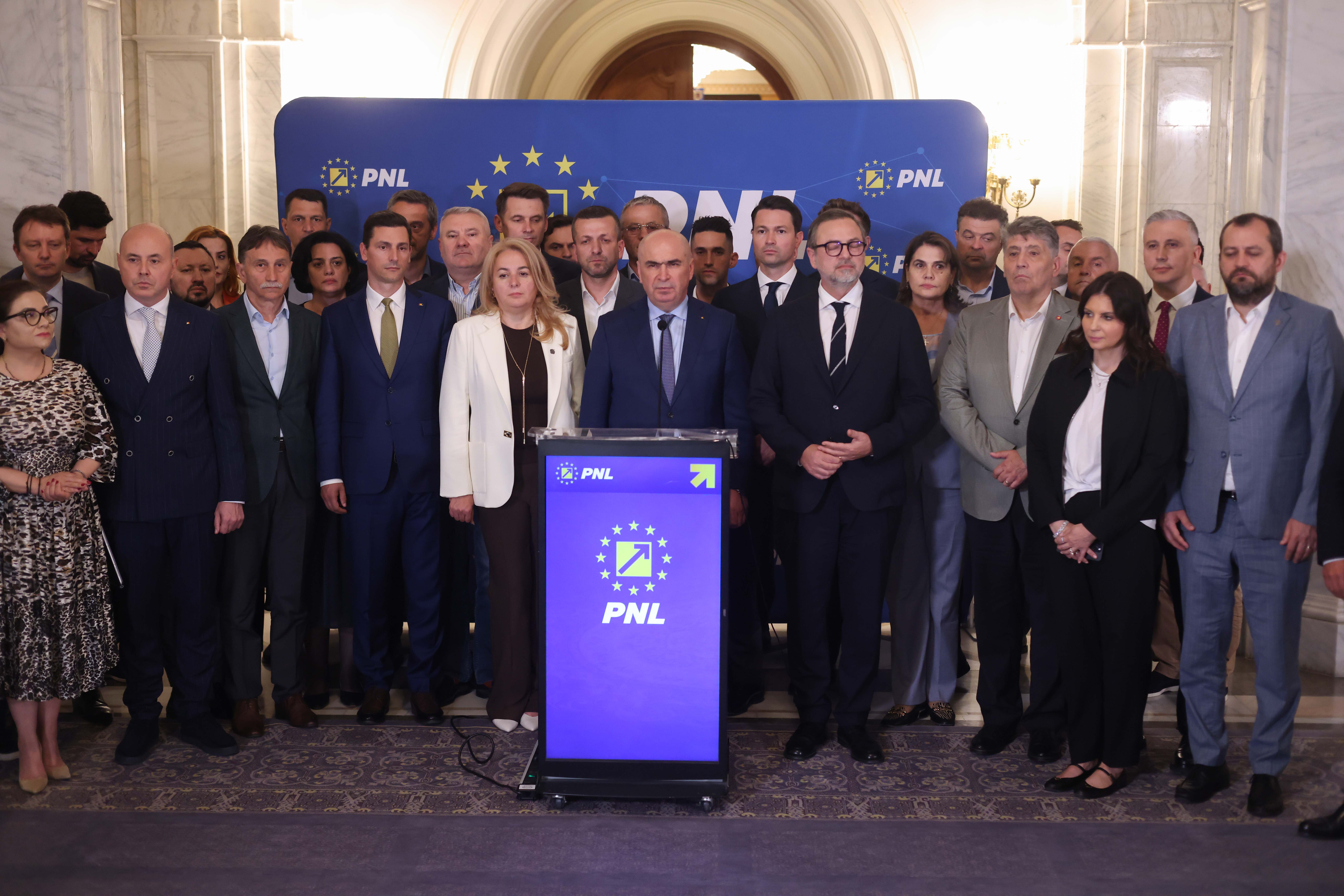 Bolojan, declarații la finalul ședinței PNL FOTO Inquam / George Călin