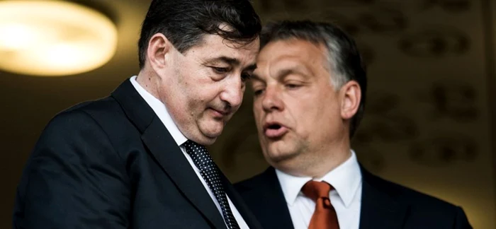 Mészáros Lőrinc ;i premierul Viktor Orban