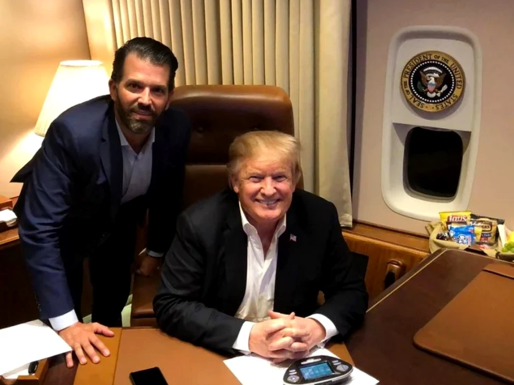 Don Jr. este cel mai mare dintre copiii președintelui SUA