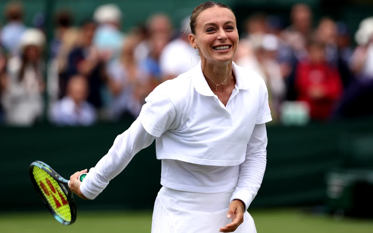 Ana Bogdana intrat în istorie la Wimbledon. Foto Getty images