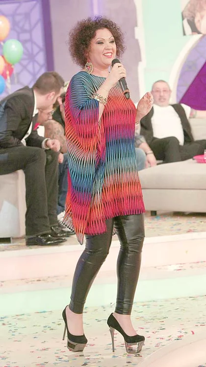 Roxana afişează  acum o siluetă  de invidiat