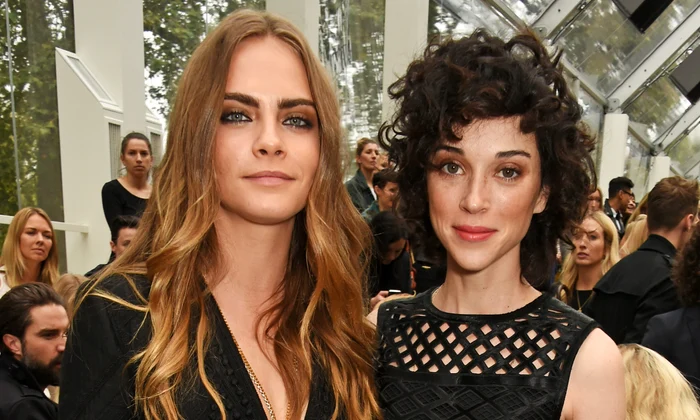 Cara și Annie Clark, iubita ei jpeg