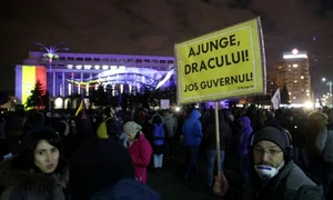 Miting susţinere Laura Codruţa Kovesi - Piaţa Victoriei / FOTO Inquam Photos / Octav Ganea / 15 feb 2019