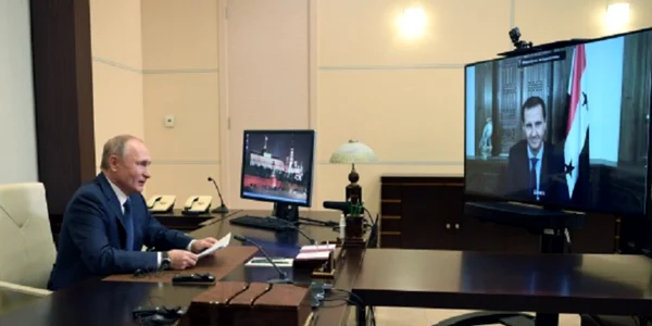 Putin şi Assad foto Twitter