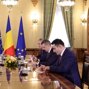 PSD participa la consultarile cu partidele parlamentare organizate de presedintele Romaniei la Palatul Cotroceni, 22 aprilie 2026.   Inquam Photos / Octav Ganea