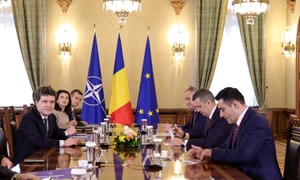 PSD participa la consultarile cu partidele parlamentare organizate de presedintele Romaniei la Palatul Cotroceni, 22 aprilie 2026.   Inquam Photos / Octav Ganea