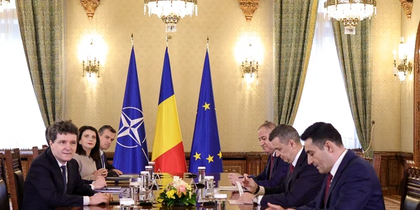 PSD participa la consultarile cu partidele parlamentare organizate de presedintele Romaniei la Palatul Cotroceni, 22 aprilie 2026.   Inquam Photos / Octav Ganea