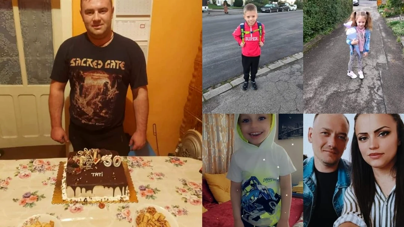 Alina alături de cei dragi pe care i-a pierdut FOTO Alina 