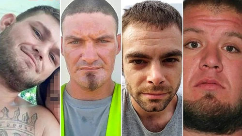 Cei patru bărbați găsiți morți în râu FOTO: Poliție