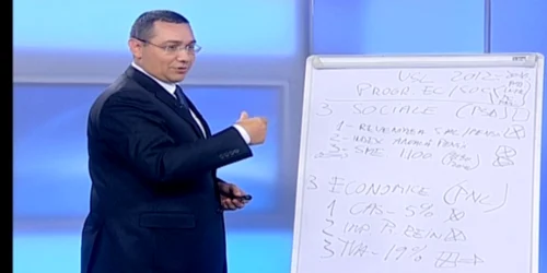 captura Victor Ponta Romania TV