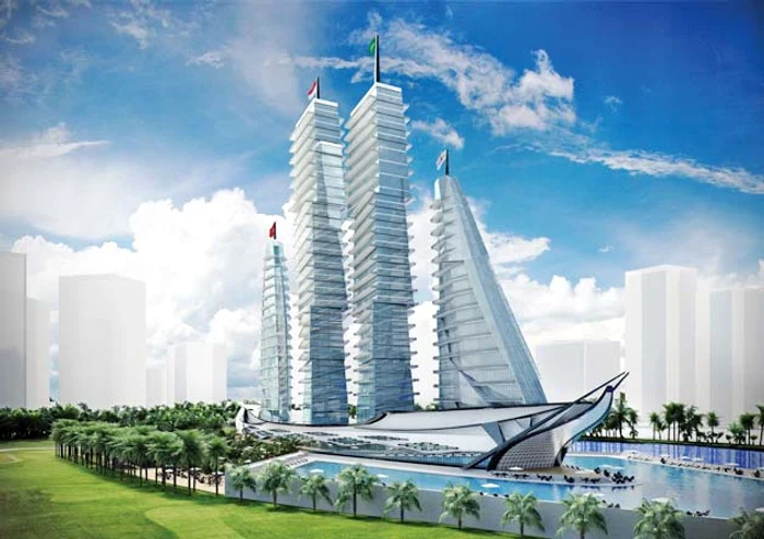 Spitalul în formă de corabie din Tunis, Tunisia