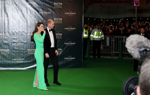 Prințul Willam și Prințesa Kate la Earthshot Prize