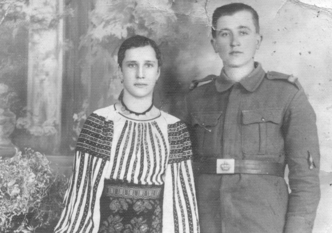Eugen Mazilescu şi soţia Foto: arhiva personală a familiei