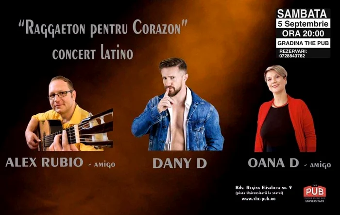 Oana D a început să fie din ce în ce mai prezentă în concertele susținute de Dany D