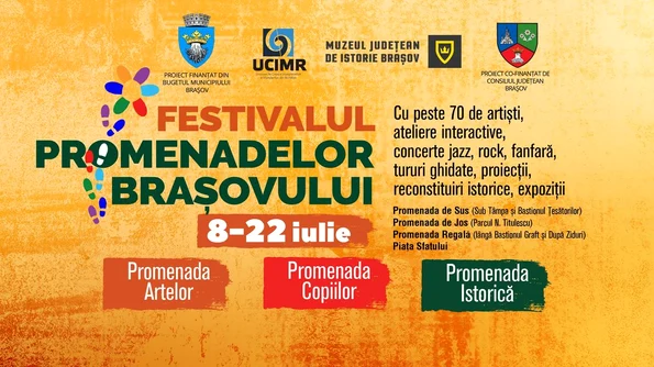 Festivalul Promenadelor Brașovului începe sâmbătă, 8 iulie jpeg