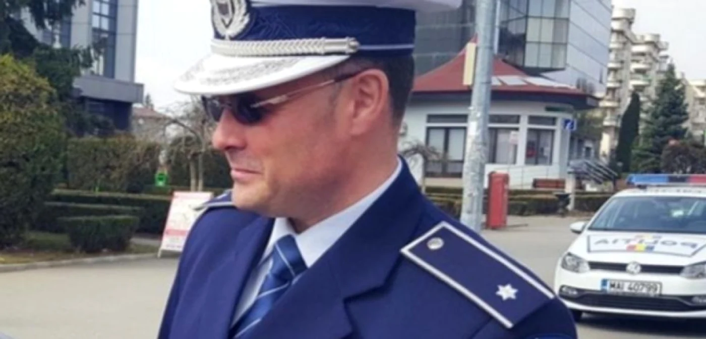 Comisar Ştefan Ionescu, adjunctul comandantului Poliţiei Câmpina FOTO campinatv.ro